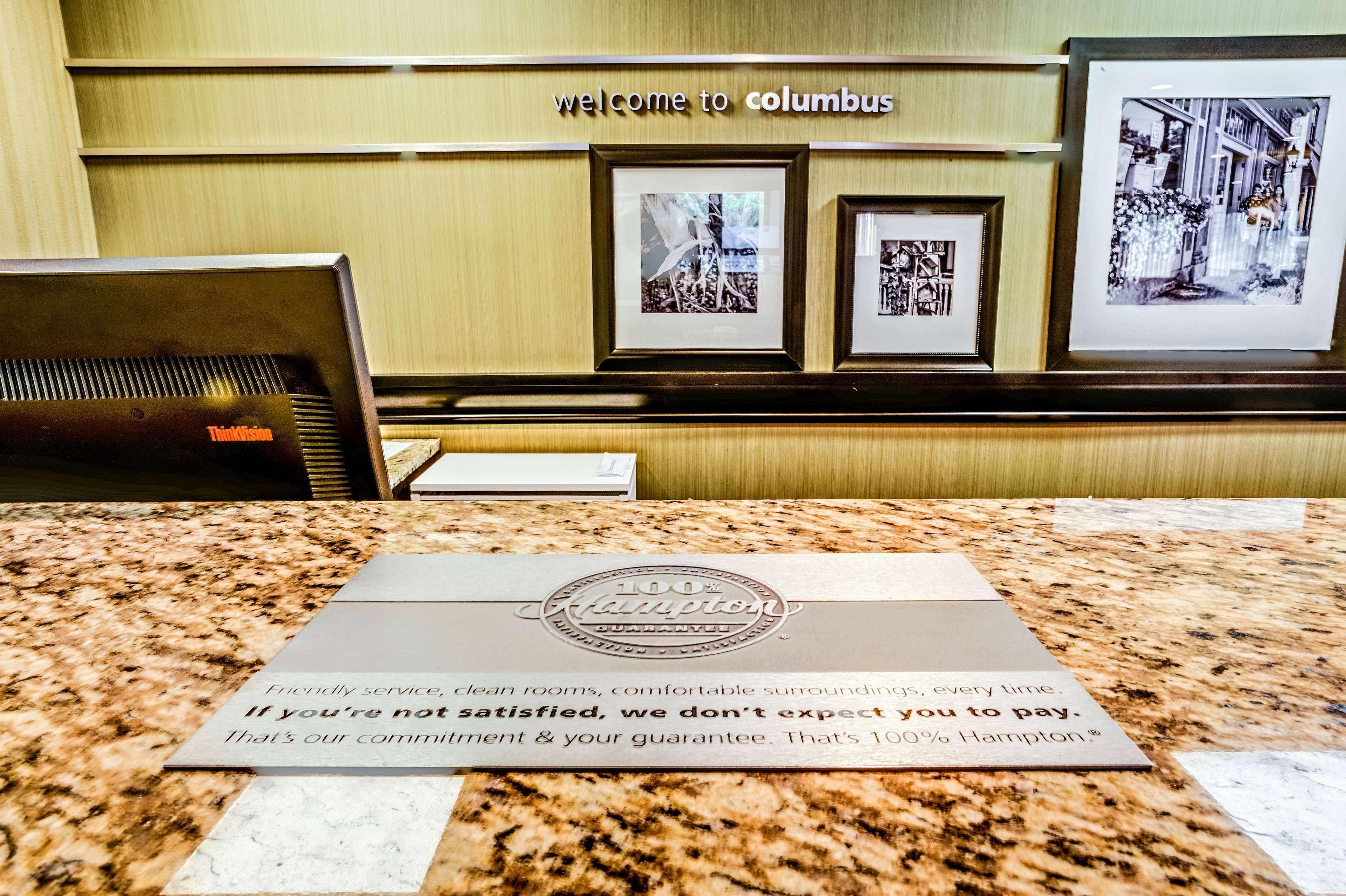 Hampton Inn Columbus I-70E/Hamilton Road Екстериор снимка
